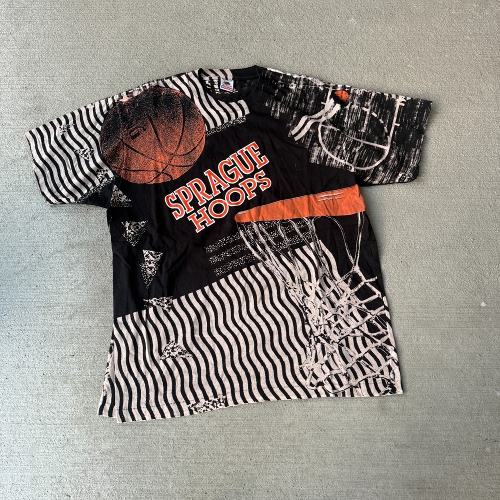 Fruit Of‎ The Loom Mens T-Shirt Black Short Sleeve Graphic Print Tee Size XL